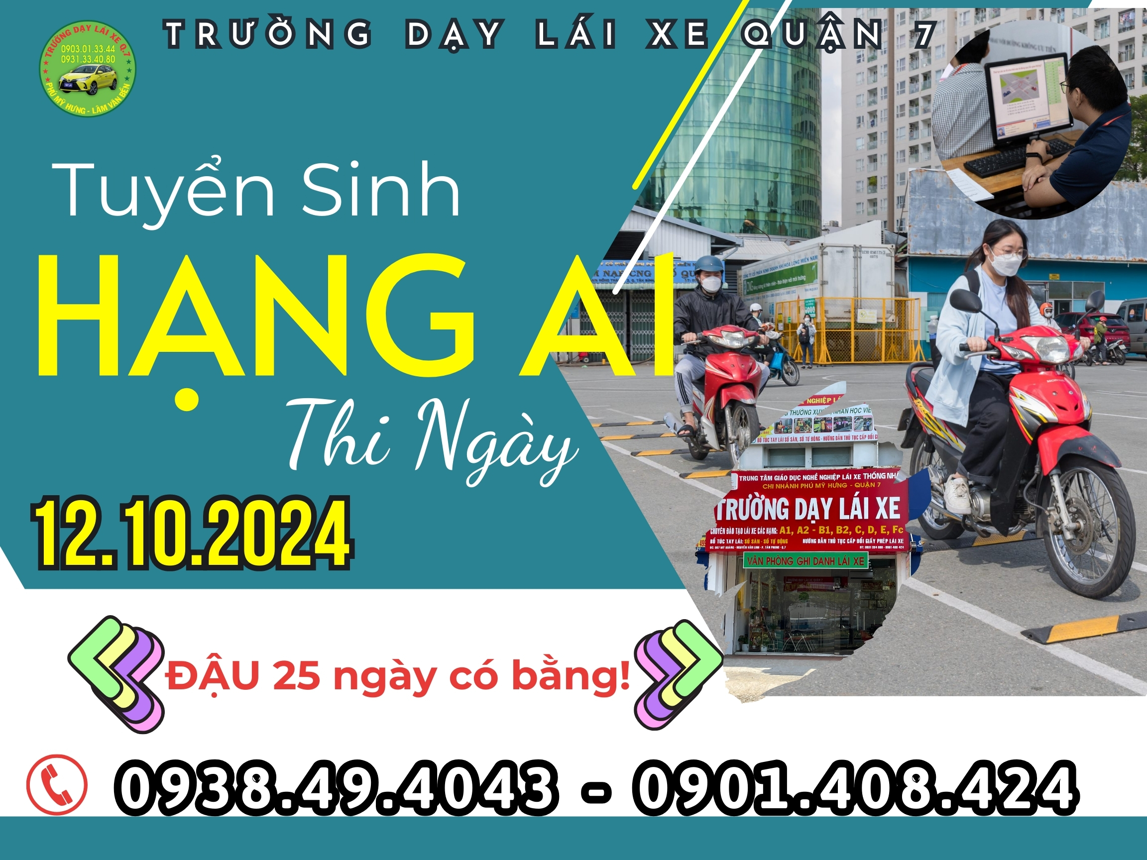 KHAI GIẢNG KHÓA THI A1 THÁNG 10/2024 ĐỢT 1